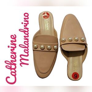 𝅺catherine Malandrino mules Peach womens Size 6 New without tags